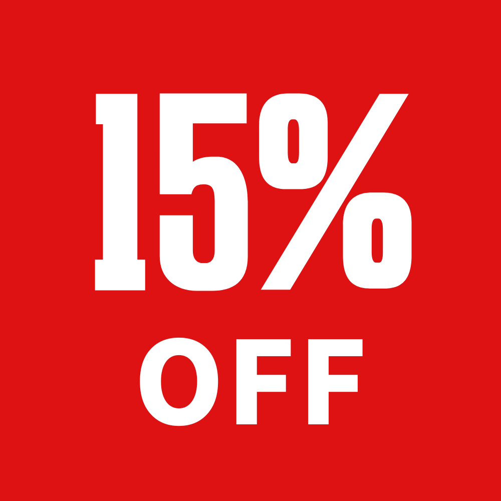 15%OFFクーポン