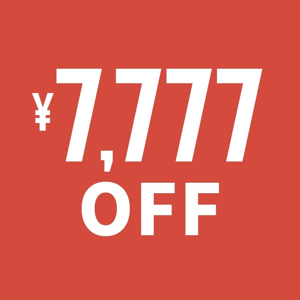 7777円OFFクーポン