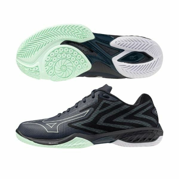 ミズノ MIZUNO バドミントンシューズ ウエーブクローEL2 WIDE [ユニ