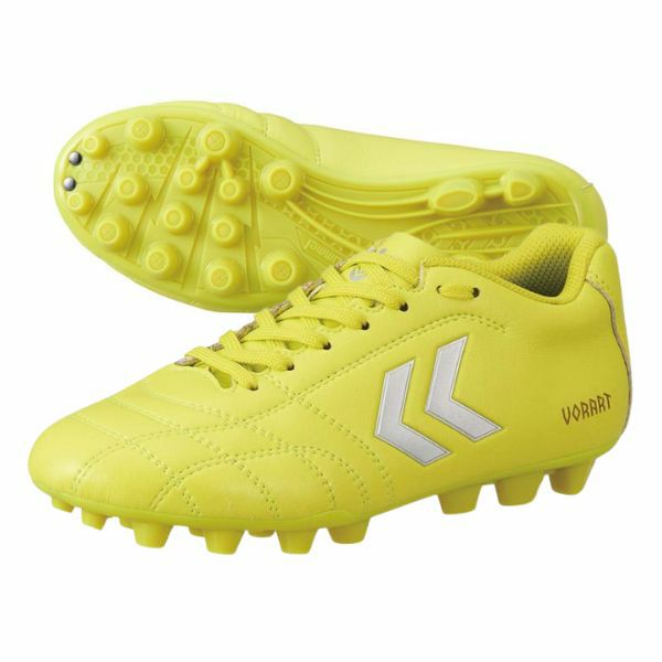 サッカー 厚手メッシュイエロー hummel ビブス ジュニア(ライムイエロー×シルバー ヴォラート3 ヒュンメル hummel ジュニア用 ウェア