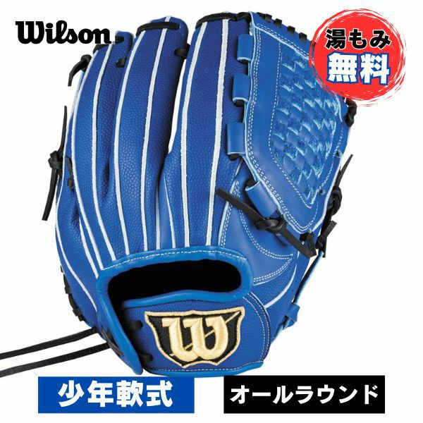 湯もみ加工無料】ウィルソン 少年軟式野球グローブ D-MAX DUAL